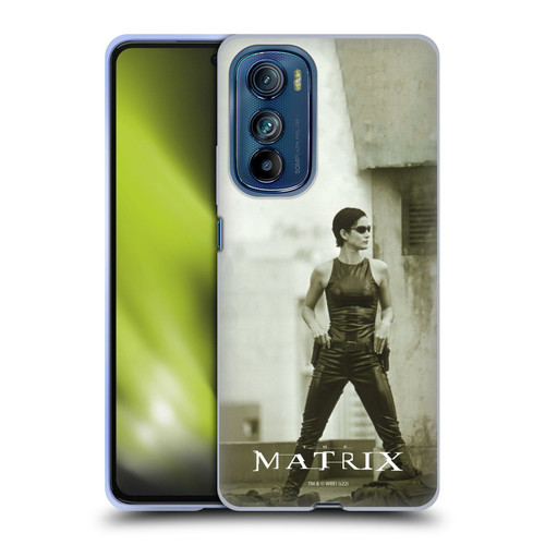 The Matrix Key Art Trinity Soft Gel Case for Motorola Edge 30