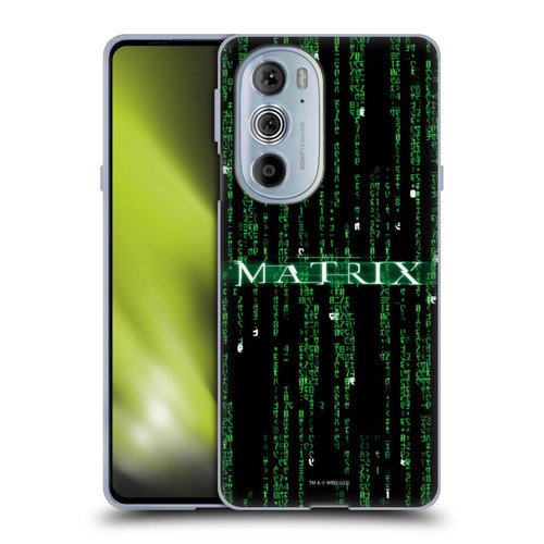 The Matrix Key Art Codes Soft Gel Case for Motorola Edge X30