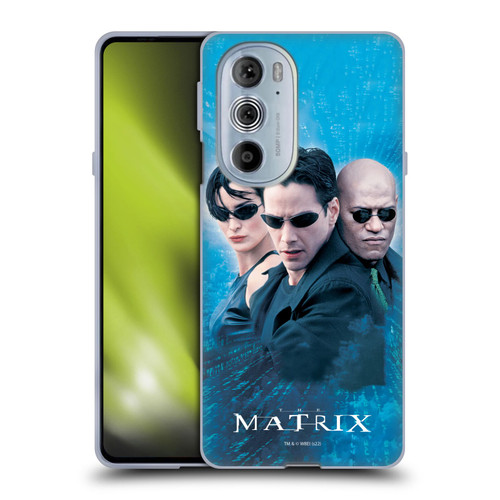 The Matrix Key Art Group 3 Soft Gel Case for Motorola Edge X30