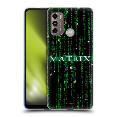 The Matrix Key Art Codes Soft Gel Case for Motorola Moto G60 / Moto G40 Fusion