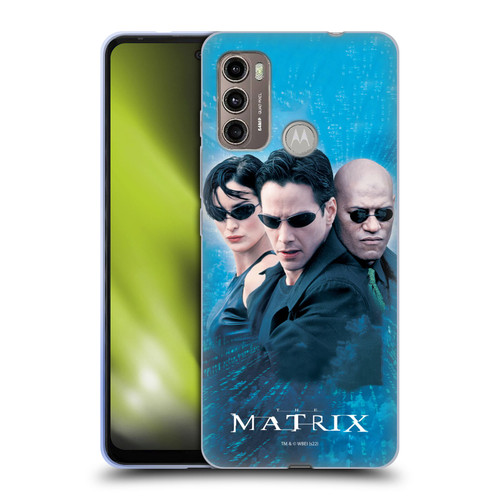 The Matrix Key Art Group 3 Soft Gel Case for Motorola Moto G60 / Moto G40 Fusion