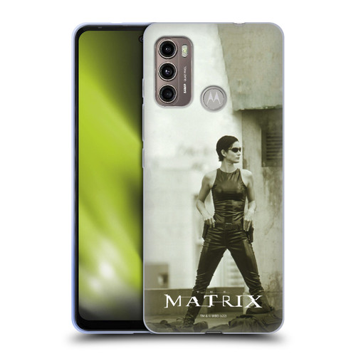 The Matrix Key Art Trinity Soft Gel Case for Motorola Moto G60 / Moto G40 Fusion