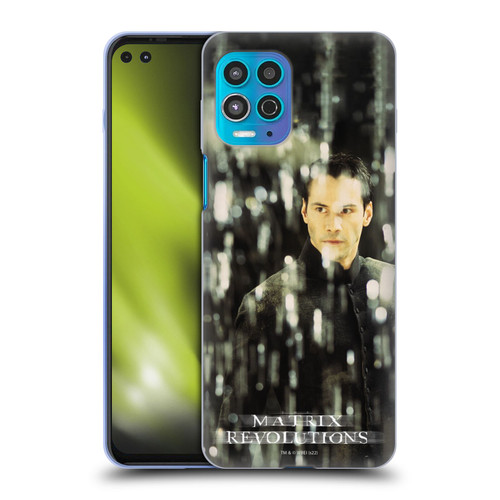 The Matrix Revolutions Key Art Neo 1 Soft Gel Case for Motorola Moto G100