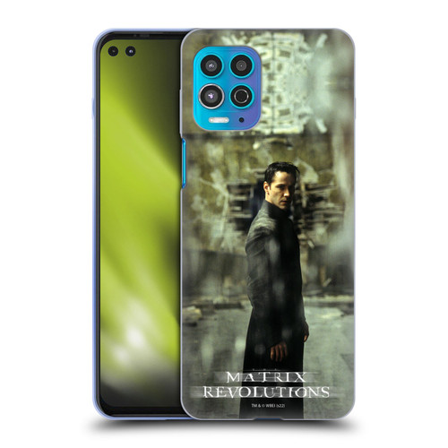 The Matrix Revolutions Key Art Neo 2 Soft Gel Case for Motorola Moto G100
