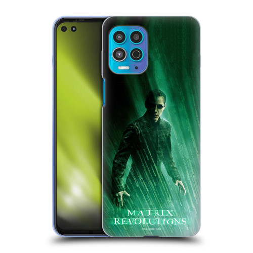 The Matrix Revolutions Key Art Neo 3 Soft Gel Case for Motorola Moto G100