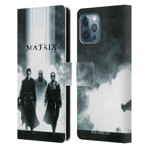 The Matrix Key Art Group 2 Leather Book Wallet Case Cover For Apple iPhone 12 Pro Max