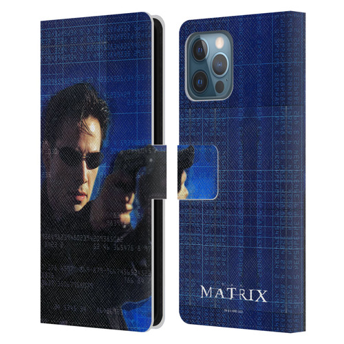 The Matrix Key Art Neo 1 Leather Book Wallet Case Cover For Apple iPhone 12 Pro Max
