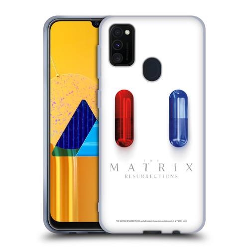 The Matrix Resurrections Key Art Poster Soft Gel Case for Samsung Galaxy M30s (2019)/M21 (2020)