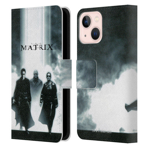 The Matrix Key Art Group 2 Leather Book Wallet Case Cover For Apple iPhone 13 Mini