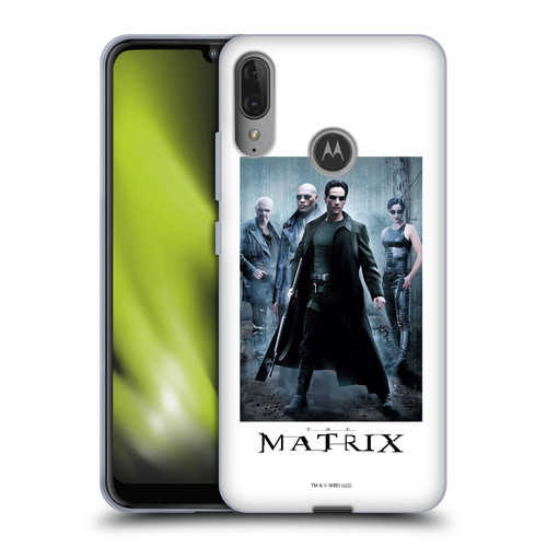The Matrix Key Art Group 1 Soft Gel Case for Motorola Moto E6 Plus