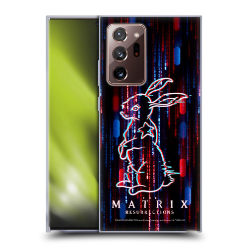 The Matrix Resurrections Key Art Choice Is An Illusion Soft Gel Case for Samsung Galaxy Note20 Ultra / 5G
