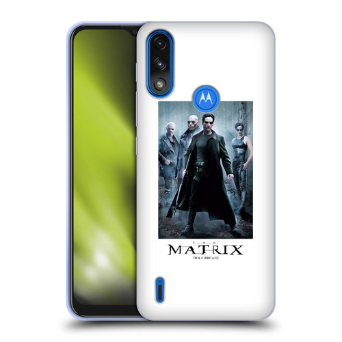 The Matrix Key Art Group 1 Soft Gel Case for Motorola Moto E7 Power / Moto E7i Power