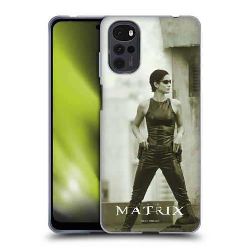The Matrix Key Art Trinity Soft Gel Case for Motorola Moto G22