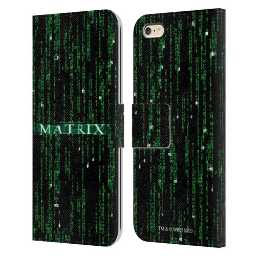 The Matrix Key Art Codes Leather Book Wallet Case Cover For Apple iPhone 6 Plus / iPhone 6s Plus