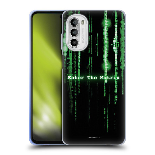 The Matrix Key Art Enter The Matrix Soft Gel Case for Motorola Moto G52