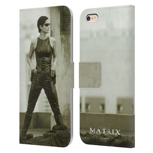 The Matrix Key Art Trinity Leather Book Wallet Case Cover For Apple iPhone 6 Plus / iPhone 6s Plus