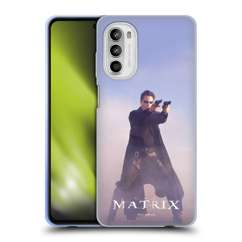 The Matrix Key Art Neo 2 Soft Gel Case for Motorola Moto G52