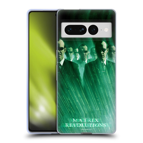 The Matrix Revolutions Key Art Smiths Soft Gel Case for Google Pixel 7 Pro