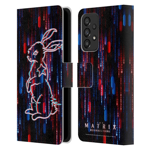 The Matrix Resurrections Key Art Choice Is An Illusion Leather Book Wallet Case Cover For Samsung Galaxy A33 5G (2022)