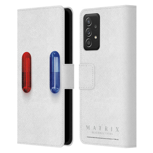 The Matrix Resurrections Key Art Poster Leather Book Wallet Case Cover For Samsung Galaxy A53 5G (2022)
