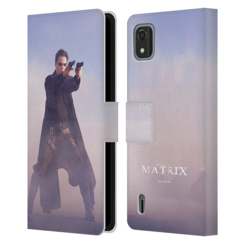 The Matrix Key Art Neo 2 Leather Book Wallet Case Cover For Nokia C2 2nd Edition