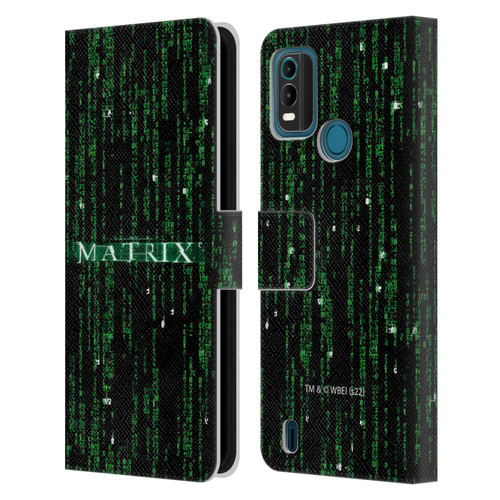 The Matrix Key Art Codes Leather Book Wallet Case Cover For Nokia G11 Plus