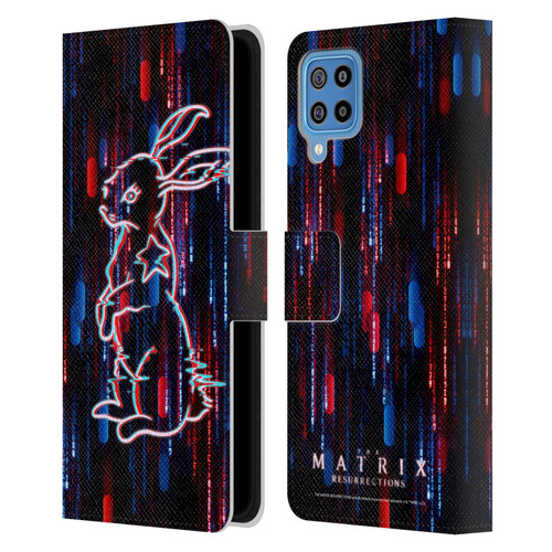 The Matrix Resurrections Key Art Choice Is An Illusion Leather Book Wallet Case Cover For Samsung Galaxy F22 (2021)