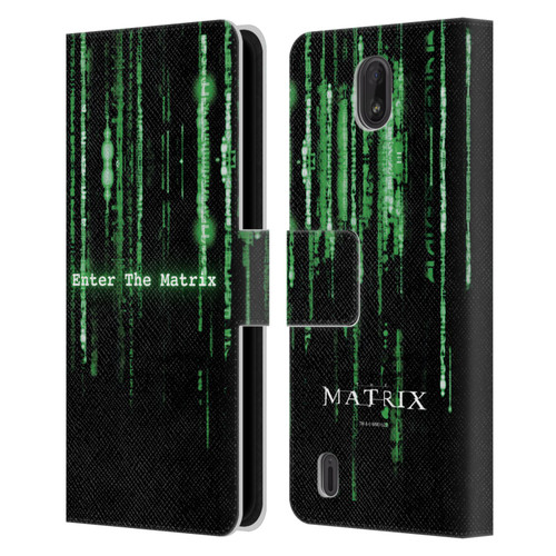 The Matrix Key Art Enter The Matrix Leather Book Wallet Case Cover For Nokia C01 Plus/C1 2nd Edition