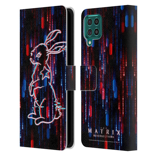 The Matrix Resurrections Key Art Choice Is An Illusion Leather Book Wallet Case Cover For Samsung Galaxy F62 (2021)