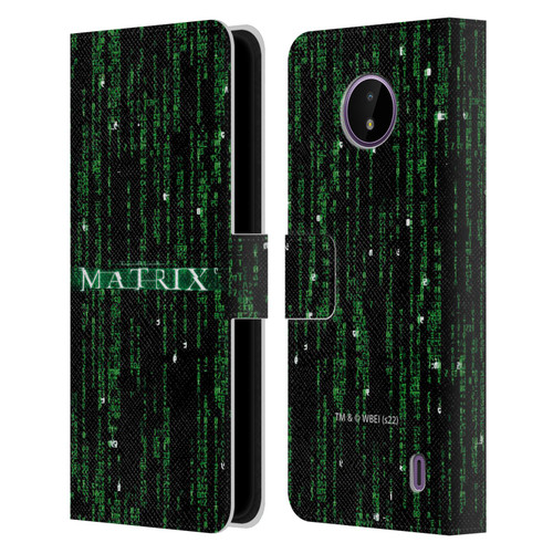 The Matrix Key Art Codes Leather Book Wallet Case Cover For Nokia C10 / C20