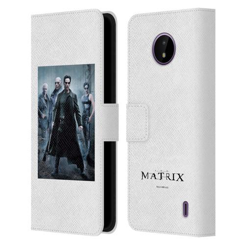 The Matrix Key Art Group 1 Leather Book Wallet Case Cover For Nokia C10 / C20