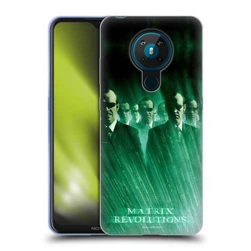 The Matrix Revolutions Key Art Smiths Soft Gel Case for Nokia 5.3
