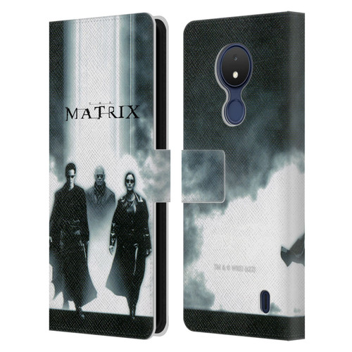 The Matrix Key Art Group 2 Leather Book Wallet Case Cover For Nokia C21