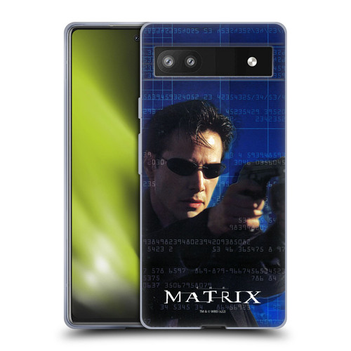 The Matrix Key Art Neo 1 Soft Gel Case for Google Pixel 6a
