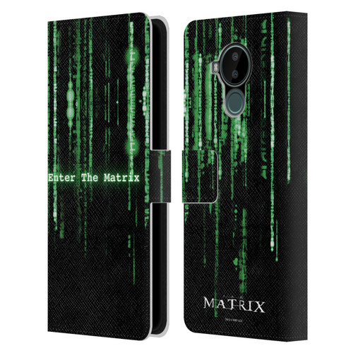 The Matrix Key Art Enter The Matrix Leather Book Wallet Case Cover For Nokia C30