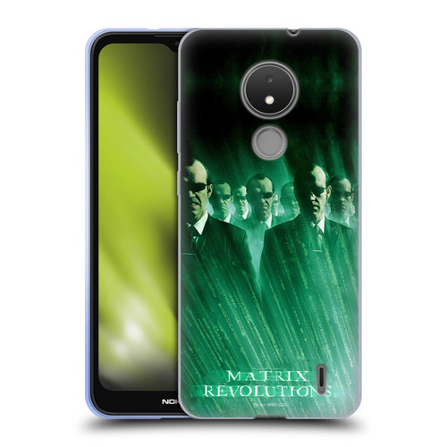 The Matrix Revolutions Key Art Smiths Soft Gel Case for Nokia C21