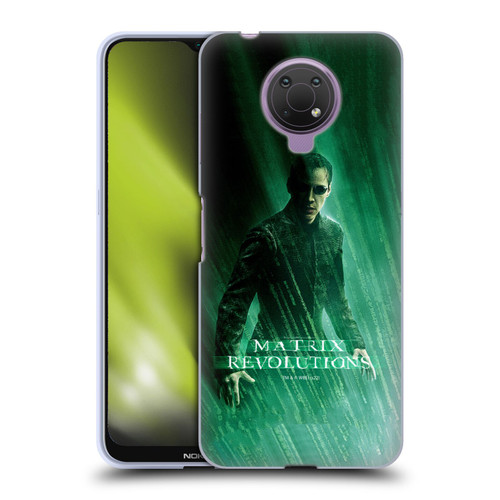 The Matrix Revolutions Key Art Neo 3 Soft Gel Case for Nokia G10