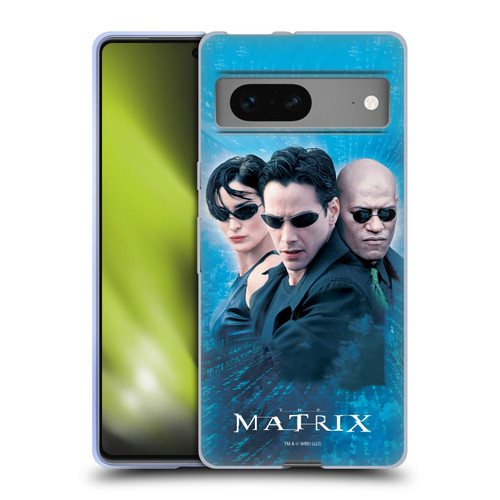 The Matrix Key Art Group 3 Soft Gel Case for Google Pixel 7