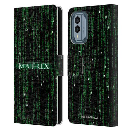 The Matrix Key Art Codes Leather Book Wallet Case Cover For Nokia X30