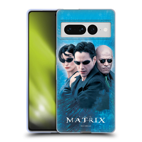 The Matrix Key Art Group 3 Soft Gel Case for Google Pixel 7 Pro