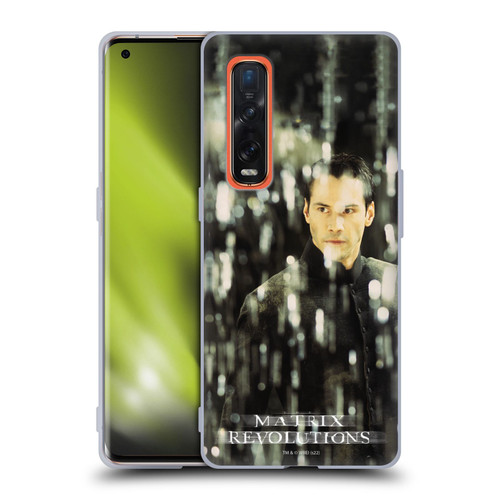 The Matrix Revolutions Key Art Neo 1 Soft Gel Case for OPPO Find X2 Pro 5G