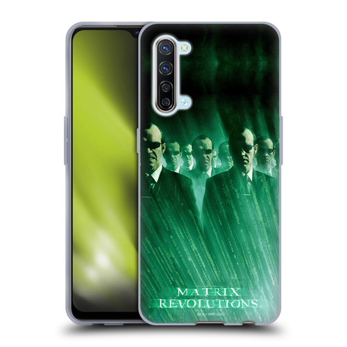 The Matrix Revolutions Key Art Smiths Soft Gel Case for OPPO Find X2 Lite 5G