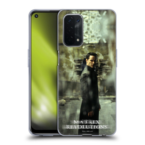 The Matrix Revolutions Key Art Neo 2 Soft Gel Case for OPPO A54 5G