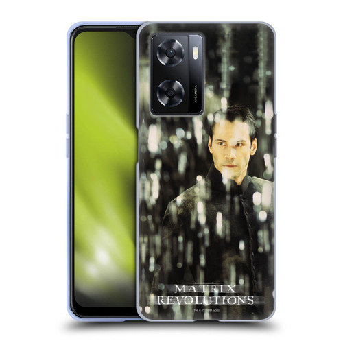 The Matrix Revolutions Key Art Neo 1 Soft Gel Case for OPPO A57s
