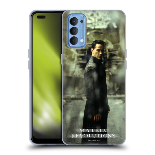 The Matrix Revolutions Key Art Neo 2 Soft Gel Case for OPPO Reno 4 5G