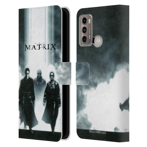 The Matrix Key Art Group 2 Leather Book Wallet Case Cover For Motorola Moto G60 / Moto G40 Fusion