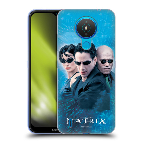The Matrix Key Art Group 3 Soft Gel Case for Nokia 1.4