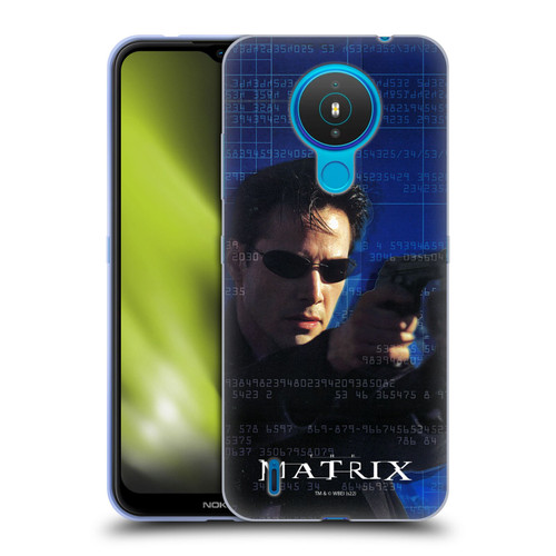 The Matrix Key Art Neo 1 Soft Gel Case for Nokia 1.4