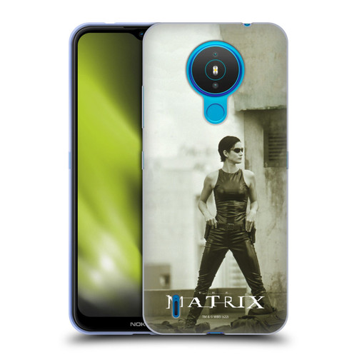 The Matrix Key Art Trinity Soft Gel Case for Nokia 1.4