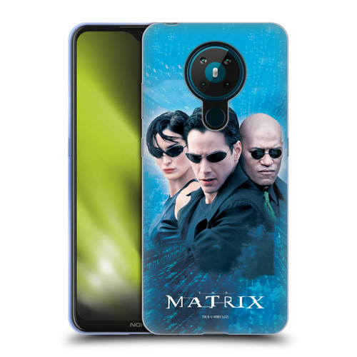 The Matrix Key Art Group 3 Soft Gel Case for Nokia 5.3